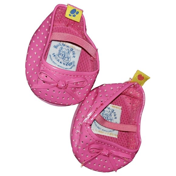 Build-A-Bear 2 pair of Dress Shoes For BAB Plush Stuffed Animals Doll Shoes Toys - Picture 4 of 8